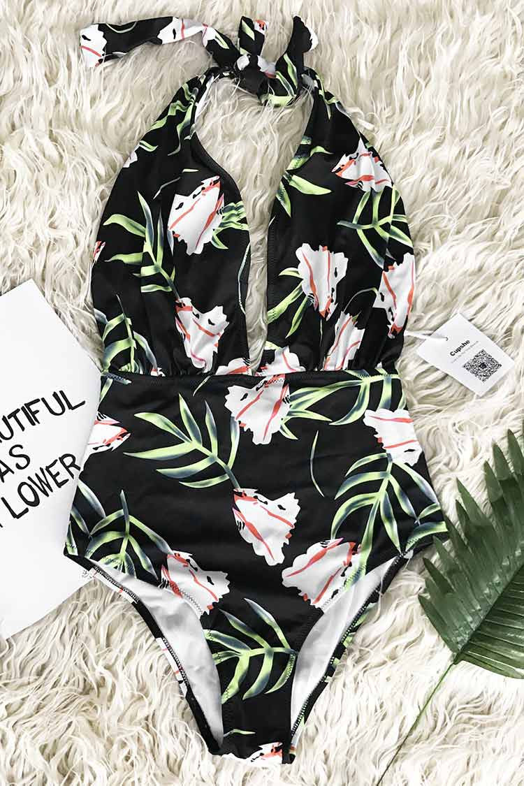 Years Of Flowers One-piece Swimsuit