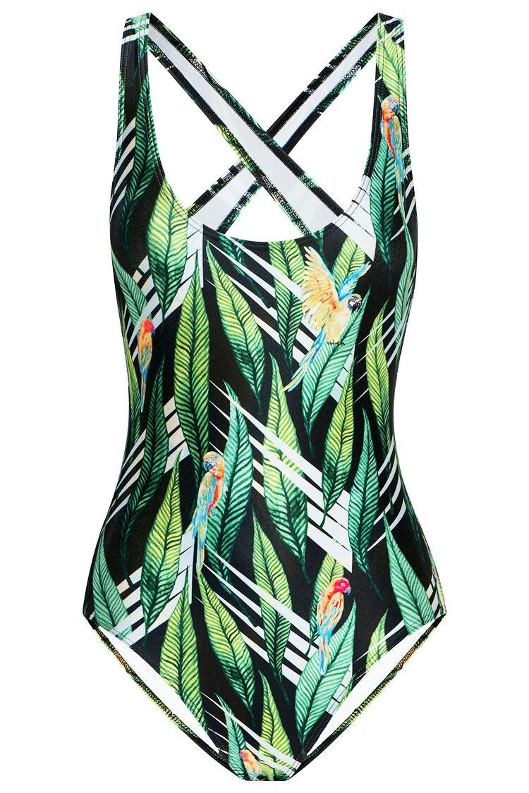 Cupshe Mystical Rainforest One-piece Swimsuit