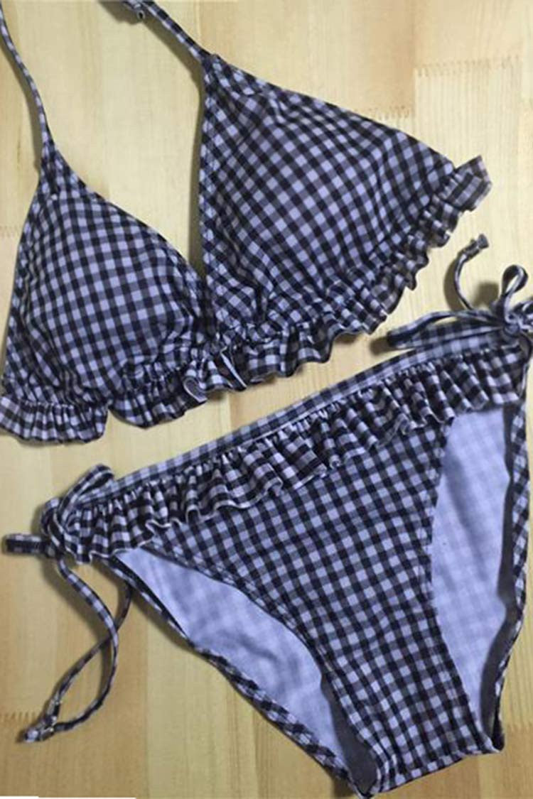 Ocean of Love Halter Bikini Sets