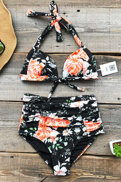 high waisted tummy control bathing suit