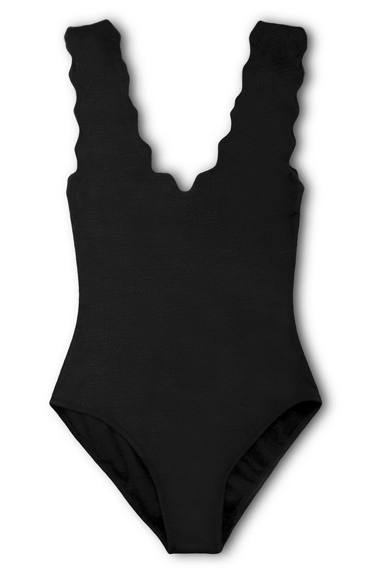 Cupshe Black Crystal One-piece Swimsuit
