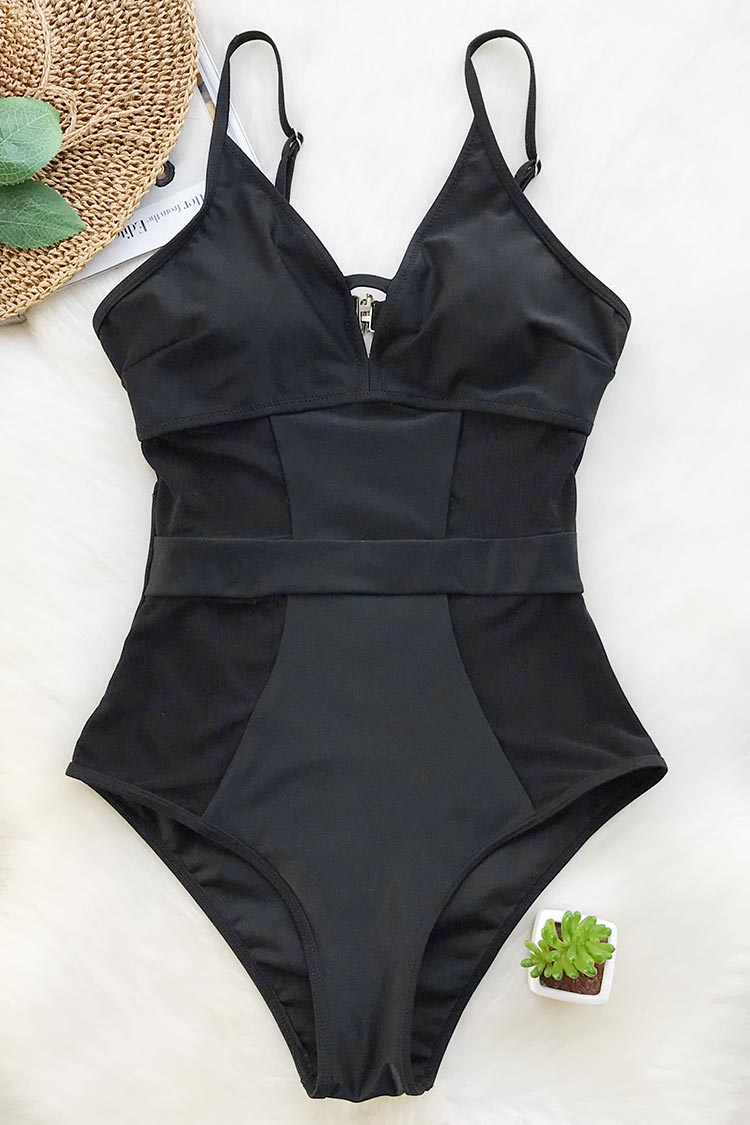 Cupshe Absolut Lust Mesh One-piece Swimsuit