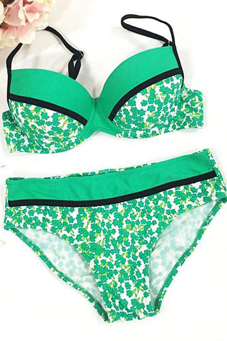 Garden Grove Floral Print Bikini