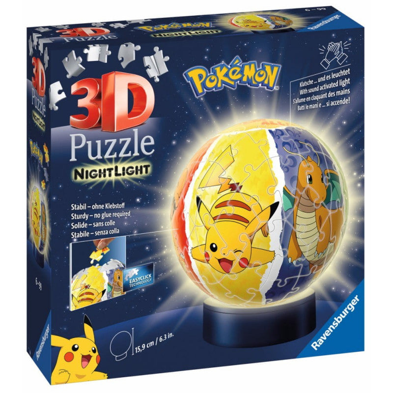 3D Świecąca Kula Pokemon