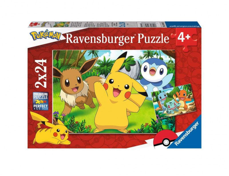 Puzzle 2x Pokemon