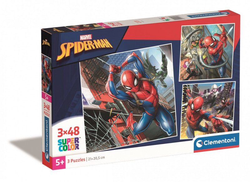 Puzzle 3x Spider-Man