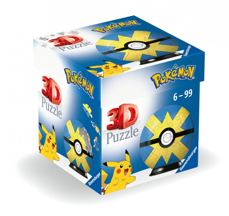 Puzzle 3D Kula Pokemon Quick Ball