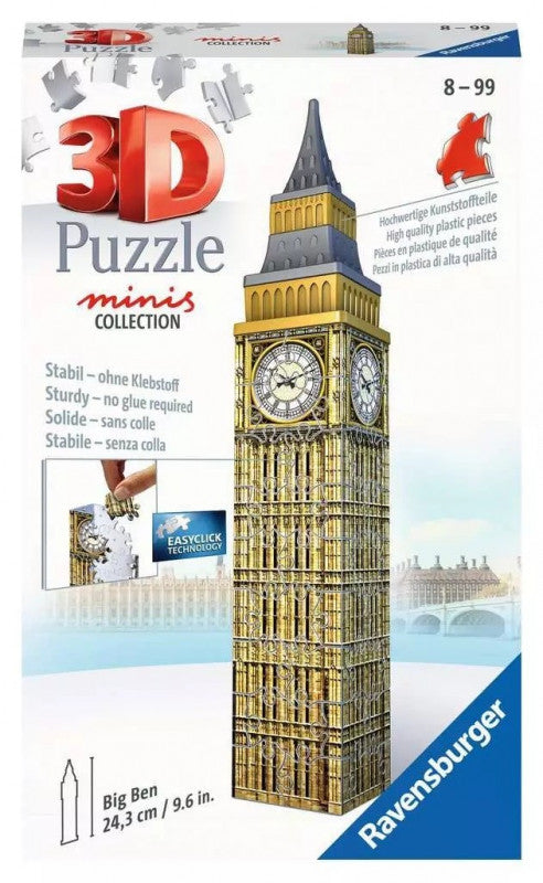 3D Mini Budynki Big Ben