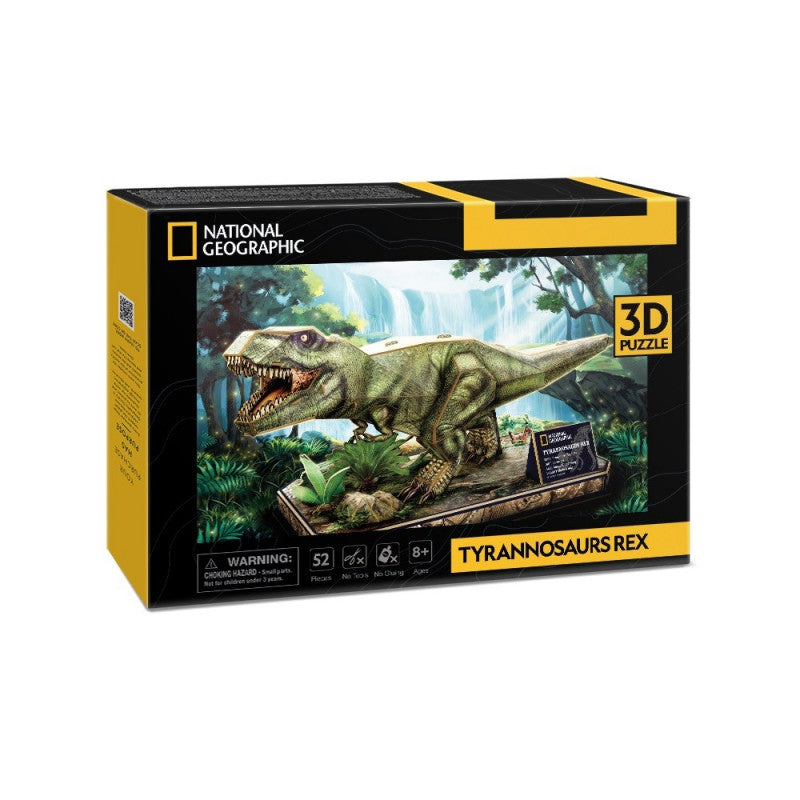 Puzzle 3D National Geographic - T-Rex