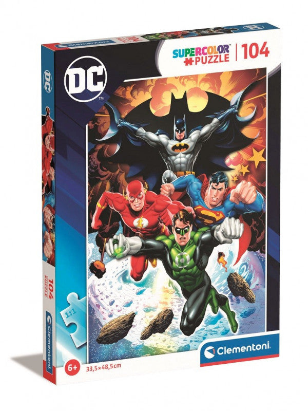 Puzzzle  Super Kolor DC Comics