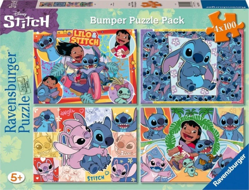 Puzzle 4x Disney Stitch