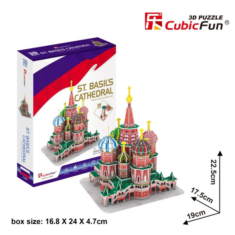 Puzzle 3D Katedra Św. Bazylego