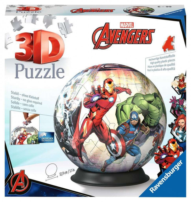 3D Kula Marvel Avengers