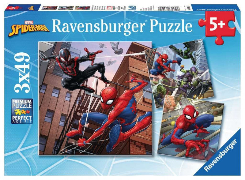 Puzzle 3x Spiderman