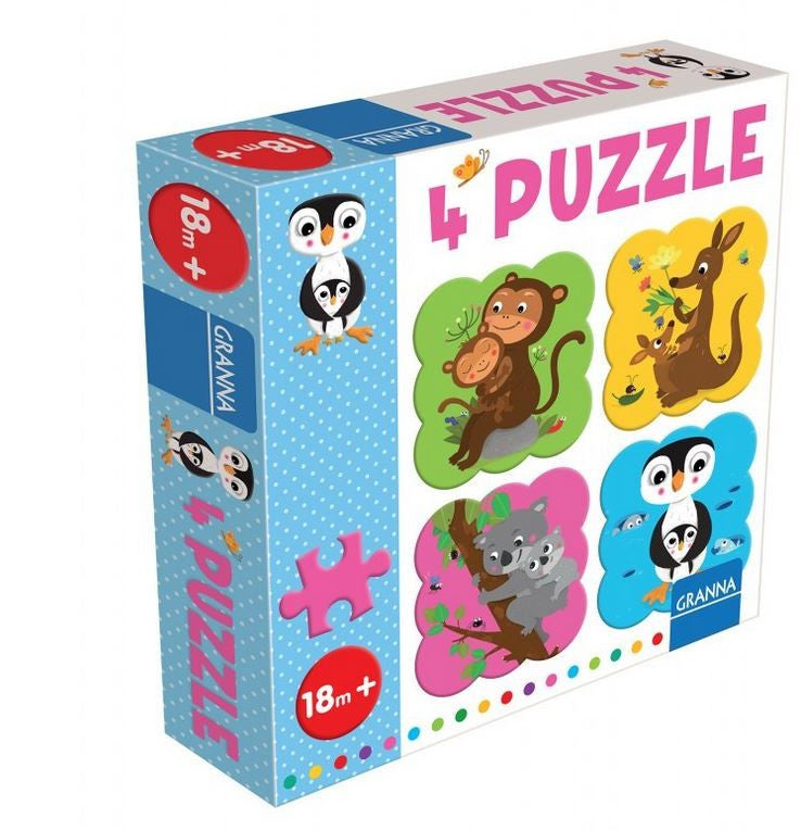 Puzzle z Pingwinem 4 puzle