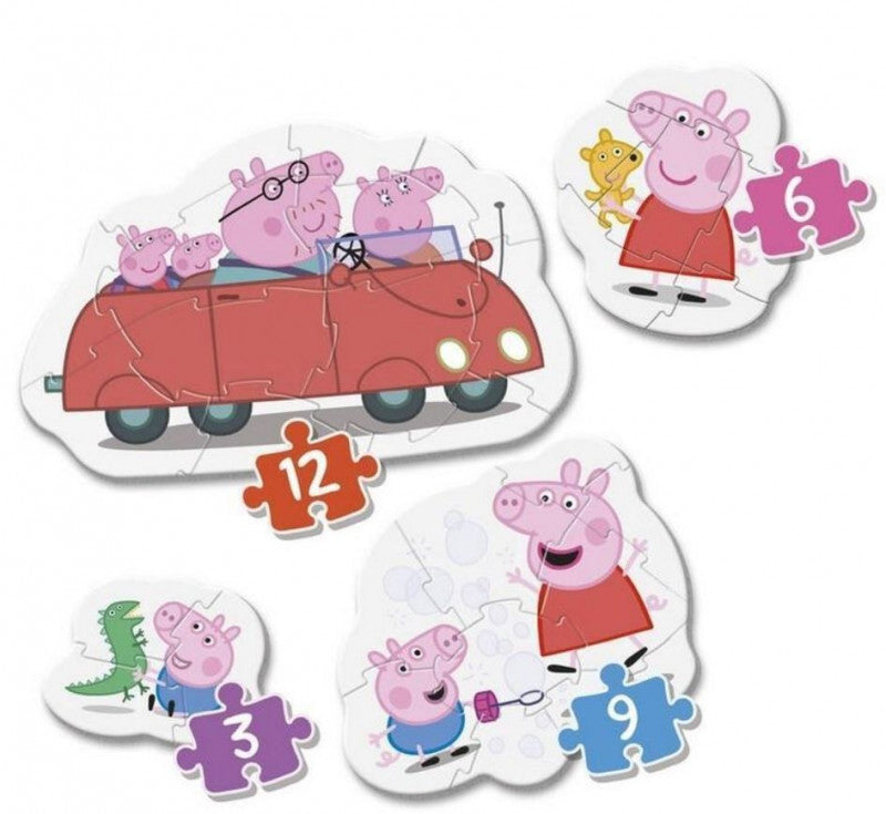 Moje pierwsze puzzle Świnka Peppa