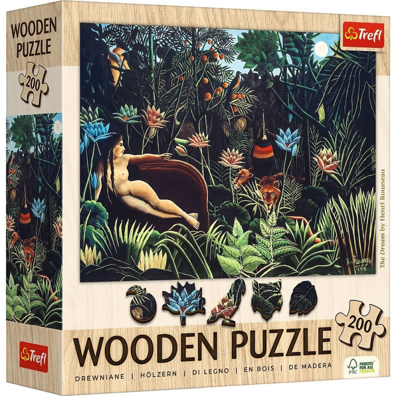 Puzzle drewniane  Sen Henri Rosseau