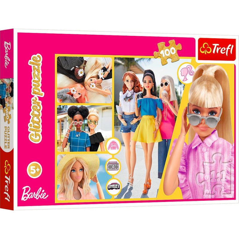Glitter Brokatowa Barbie