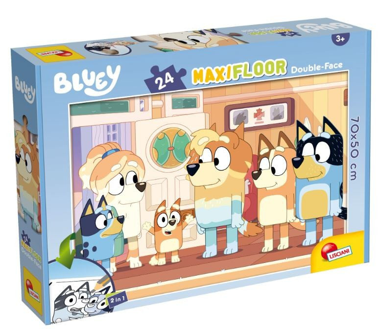 Puzzle dwustronne  maxi Bluey