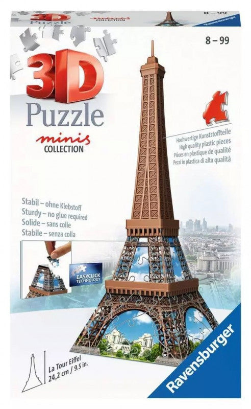3D Mini Budynki Wieża Eiffla