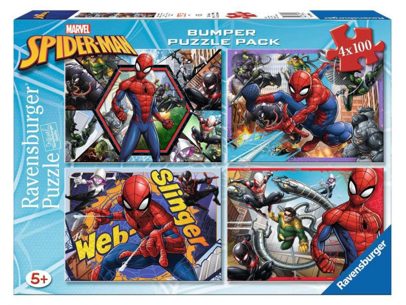 Puzzle 4x Spider Man Bumper Pack