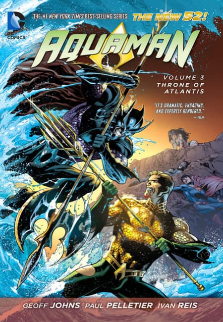 Cómic Aquaman trama