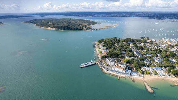 Paddle boarding Sandbanks and Brownsea Island