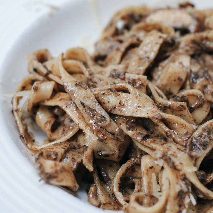 black truffle risoto