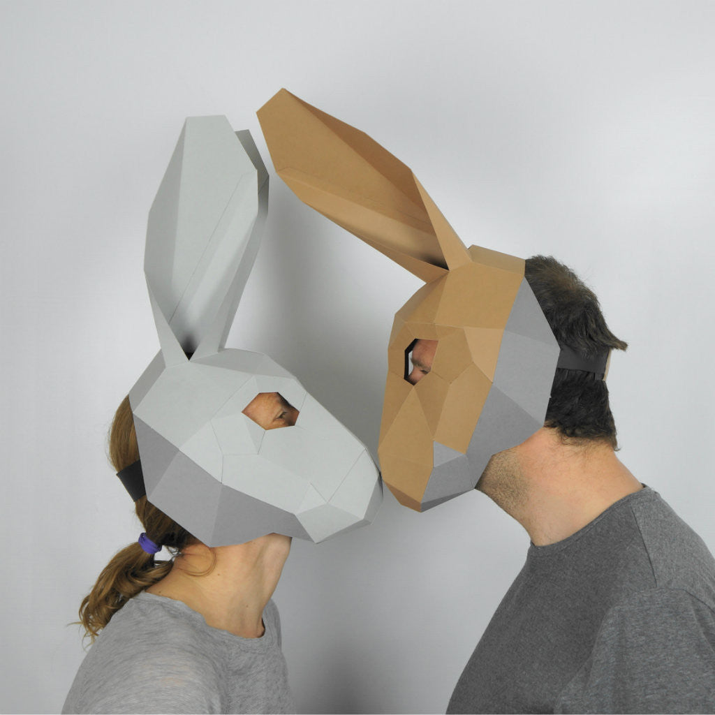 Hare Trophy Mask - Wintercroft