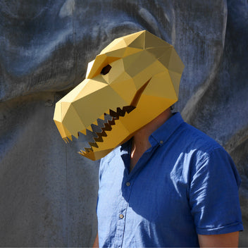 T-Rex Dinosaur Mask – Wintercroft