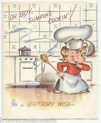 Cooking Birthday Wishes For Chef : Brilliant Chef S Birthday Card For
