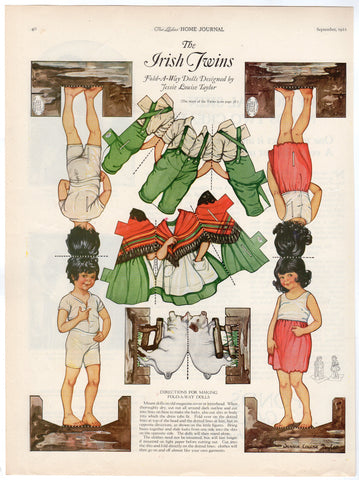 antique paper dolls