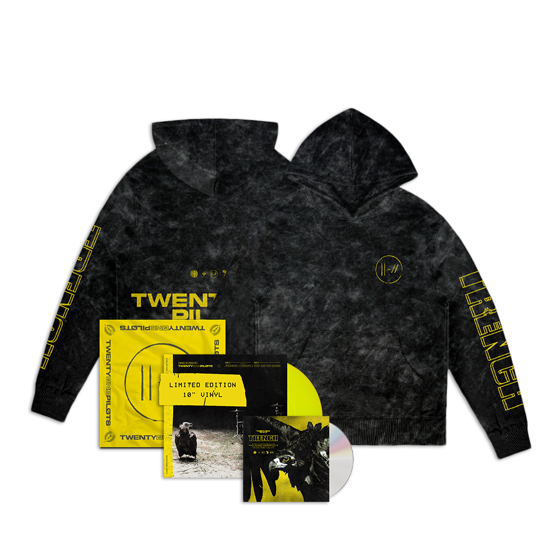 Trench Hoodie Vinyl Bundle