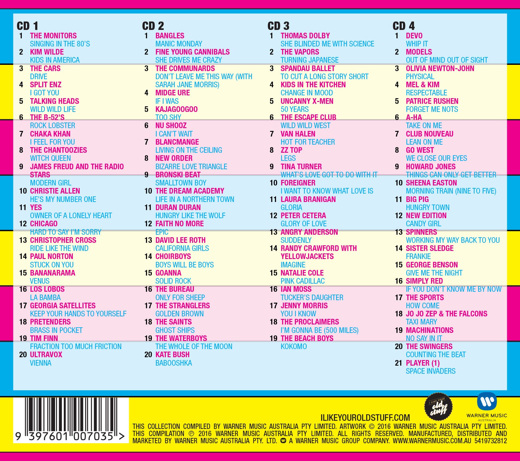 80 Hits Of The 80s (4CD) – Warner Music Australia Store1671 x 1479