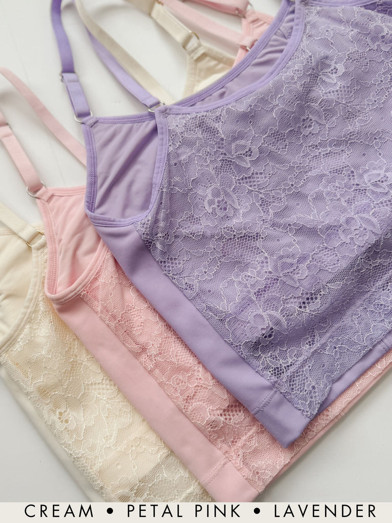 Our best selling Amelia Cami pairs perfectly with our Mia