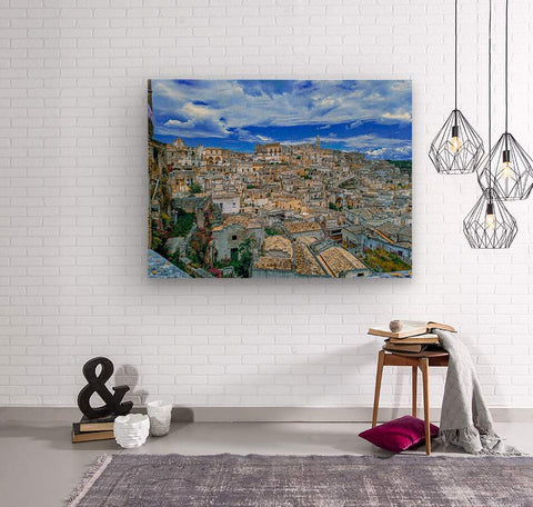 Matera's Timeless Elegance: A Captivating Fine Art Print - Cosas y Punto