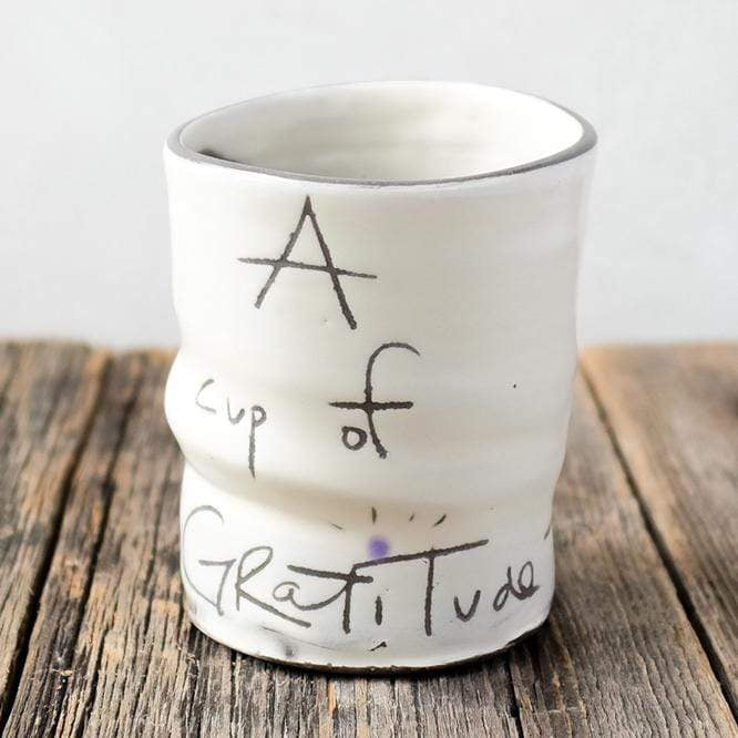 A Cup of Gratitude Ceramic Cup