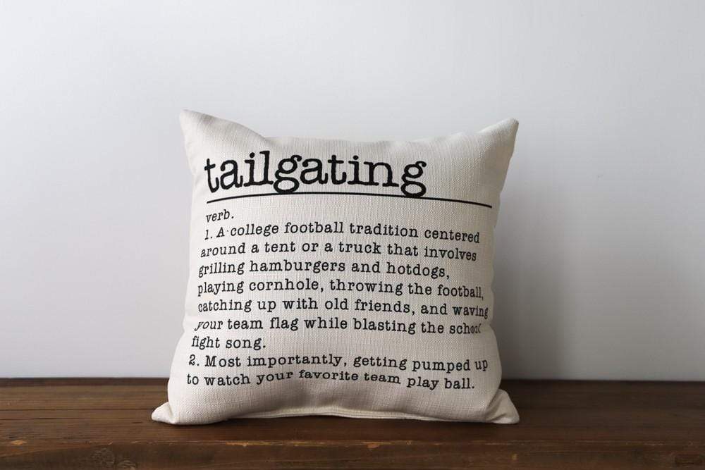 Defintion of Tailgating Pillow