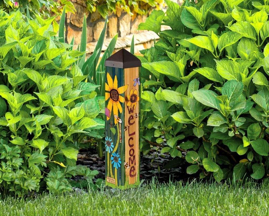 Peace Garden - 20" Art Pole