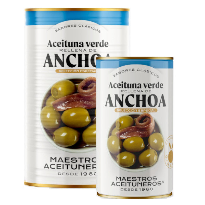 Aceitunas rellenas de anchoas El Faro — La Sacristía
