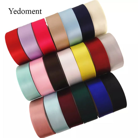 10 Yards 10MM/25MM/38MM Stitch Ribbons Colorful Edge Dotted