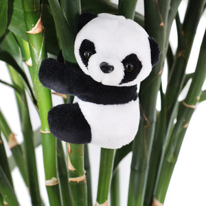 1pc Kawaii Simulation Panda Clip Plush Toy Doll Sticky Note Clip Cute Mini doll Hug Panda Peluche Party Home Office Decor - Momo Bunni