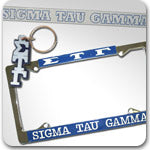 Sigma Tau Gamma Fraternity accessories and Greek gifts