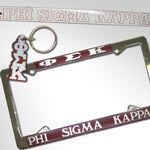 Phi Sigma Kappa Fraternity accessories and Greek gifts