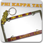 Phi Kappa Tau Fraternity accessories and Greek gifts