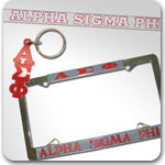 Alpha Sigma Phi Fraternity accessories and Custom Greek gifts
