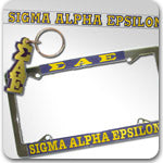 Sigma Alpha Epsilon Fraternity accessories and Greek gifts