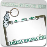 Delta Sigma Phi Fraternity accessories and custom Greek gifts