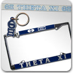 Theta Xi Fraternity gifts and accessories Custom Greek merchandise Greek gifts and accessories