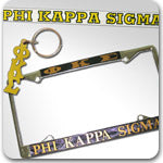 Phi Kappa Sigma Fraternity accessories and custom Greek gifts